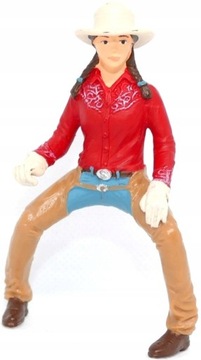 SCHLEICH Koń LUDZIE Jeździec Kowbojka Western