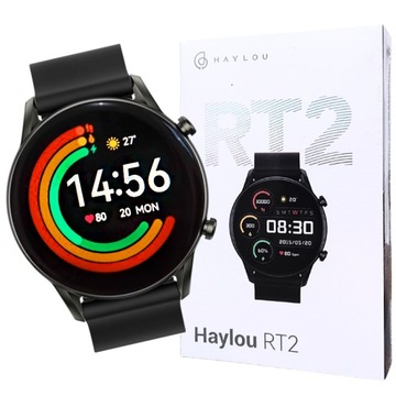 Smartwatch Haylou RT2 czarny SpO2 Pulsoksymetr