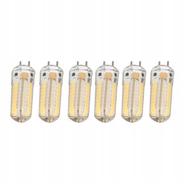 6 sztuk GY6.35 żarówka LED 7W AC DC12V 700lm 72