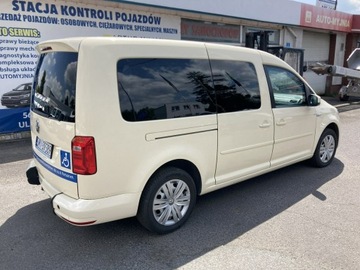 Volkswagen Caddy IV Kombi Maxi 2.0 TDI SCR BlueMotion Technology 102KM 2017 Volkswagen Caddy Niepełnosprawnych inwalida, zdjęcie 5