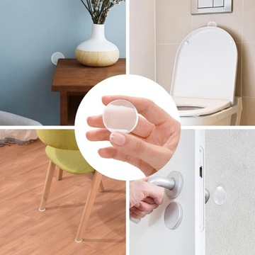 ДВЕРНАЯ РУЧКА, САМОКЛЕЯЩАЯСЯ НАСТЕННАЯ ЗАЩИТА - 6 ШТ.