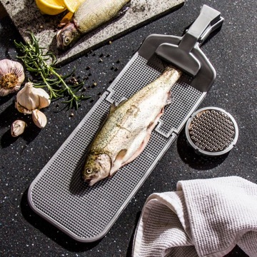 Доска и скребок для разделки рыбы Anplast