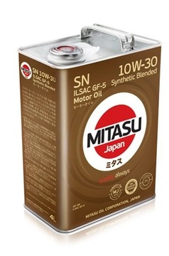 MITASU MOTOR OIL SN 10W30 ILSAC GF-5 4L MJ-121