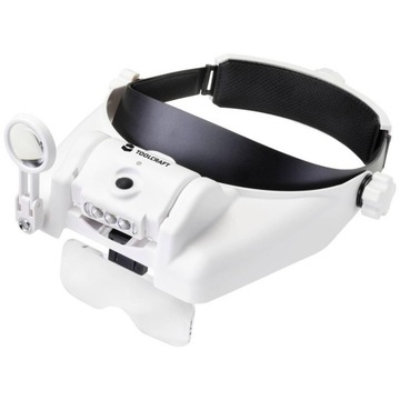 Lupa z lampką LED na głowę TOOLCRAFT 3.5x