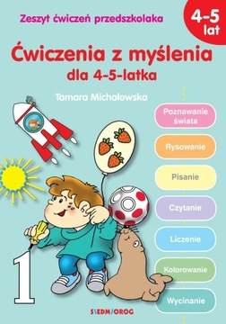 Ćwiczenia z myślenia dla 4-5-latka Siedmioróg 2022