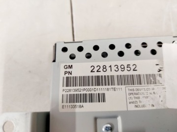 OPEL AMPERA ДИСПЛЕЙ МОНИТОР NAVI 22813952