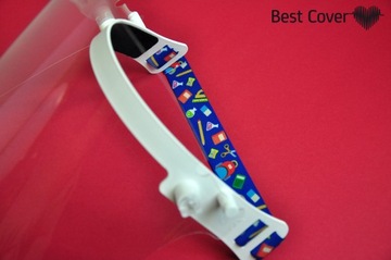 PRZYŁBICA MASKA BIAŁA SZKOŁA Best Cover