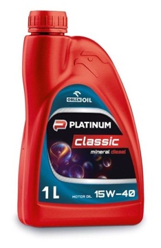 OLEJ (PLATINUM => ORLEN CLASSIC MINERAL 15W40 1L DIESEL