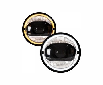 JEEP WRANGLER 07 - 18 SVĚTLO PŘEDNÍ KOMPLET FULL LED