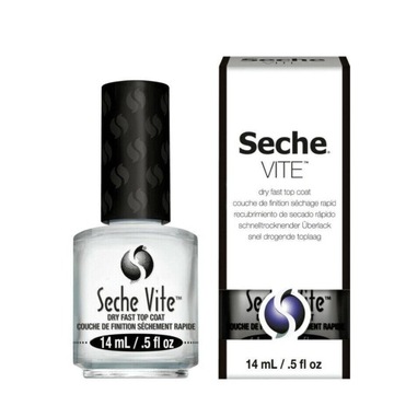 Seche Vite Dry Fast Top Coat Отвердитель для маникюра Защитный лак 14мл