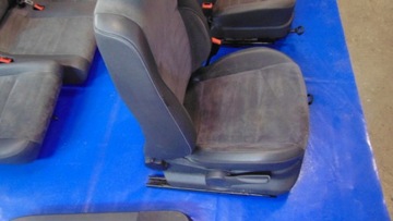 СИДЕНЬЯ СИДЕНЬЯ, КОЖАНАЯ ОБИВКА VW CADDY III LIFT 10-15 ЛЕТ