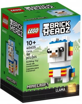 KLOCKI LEGO BRICKHEADZ MINECRAFT 40625 LAMA