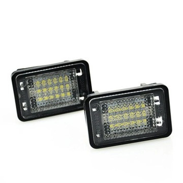 2 KS. PRO MERCEDES BENZÍN GLK X204 2007-2013 LED OSVĚTLENÍ TABULKY SPZ