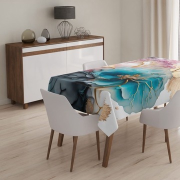 СКАТЕРТЬ СТОЙКАЯ К ПЯТЯНИЯМ 140Х300 ГЛАДКАЯ МАТОВАЯ ТОЛЩИНА 138