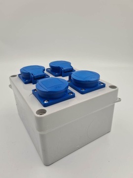 СТРОИТЕЛЬНЫЙ РАСПРЕДЕЛИТЕЛЬНЫЙ ЩИТ 4x230В 16А 2P+Z IP54