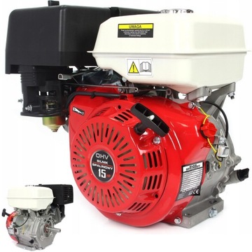 SILNIK SPALINOWY GX390 WAŁ 25mm 15KM ROZRUSZNIK DO ZAGĘSZCZARKI POMPY 15HP