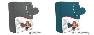 PRZEŚCIERADŁO CHABROWE 120/200 cm GRUBE 180g/m2