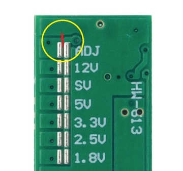 Przetwornica DC Step-Down Buck Regulowana lub 1,8V 2,5V 3,3V 5V 9V / 0070