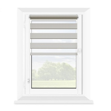 ROLETA NOC DZIEŃ 83,5X140CM WYMIAR LÓD