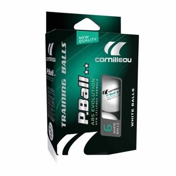 CORNILLEAU P-BALL 2** БЕЛЫЙ 6 ШТ.
