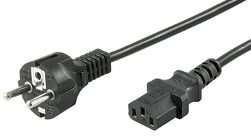 Кабель питания MicroConnect CEE 7/7 — C13, 1 м