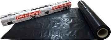 FOLIA BUDOWLANA CZARNA 4X25 0,2MM