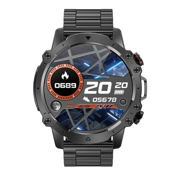 МУЖСКИЕ СМАРТЧАСЫ ПОЛЬСКОЕ МЕНЮ ЗВОНКИ SMS-УВЕДОМЛЕНИЯ СПОРТ ДВЕ РЕМЕШКИ