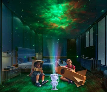 Stars Projector светодиодный ночной ламп подарок астронавта для ребенка