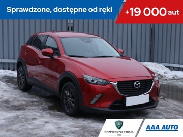 Mazda CX-3 Crossover 2.0 SKY-G 120KM 2017 Mazda CX-3 2.0 Skyactiv-G, Salon Polska