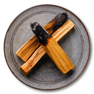 ПАЛО САНТО + ШАЛФЕ БЕЛЫЙ - Гроздь большой, 13 см.