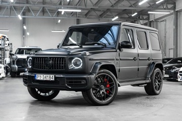 Mercedes Klasa G W464 Terenowy AMG 4.0 AMG G63 585KM 2023 Mercedes G 63 AMG Gwarancja 2028. Bezwypadkowy.
