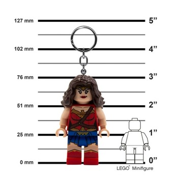 LEGO BRELOK LATARKA LED SUPER HEROES DC WONDER WOMAN