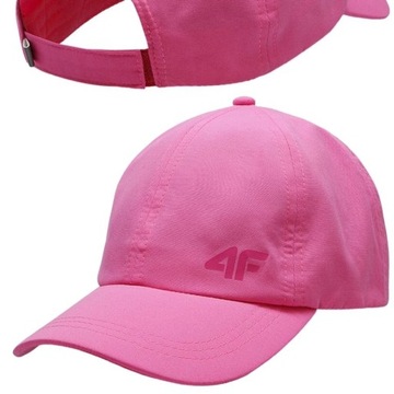 CZAPKA Z DASZKIEM 4F DZIEWCZĘCA SPORTOWA WIOSENNA