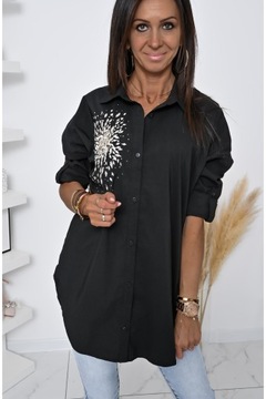 КРАСИВО ОКРАШЕННАЯ РУБАШКА ОВЕРСАЙЗ ELIT! WZ.2 С