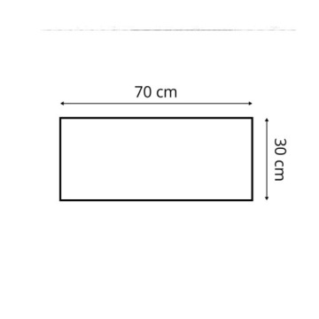 8x Мягкая панель из экокожи кремового цвета 70x30 см