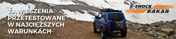Лифт-комплект +3,5 дюйма MAX Suzuki Jimny XshockДакар