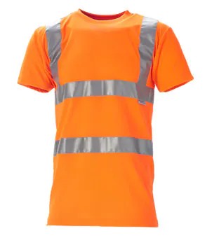 T-SHIRT KOSZULKA ROBOCZA ODBLASKOWA OSTRZEGAWCZA