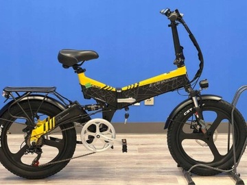 LANKELEISI G650 Складной электрический горный велосипед 500 Вт 12,8 Ач 110 км 35 км/ч
