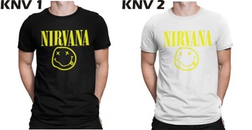 KOSZULKA NIRVANA SMILE LEGEND T-SHIRT męska L