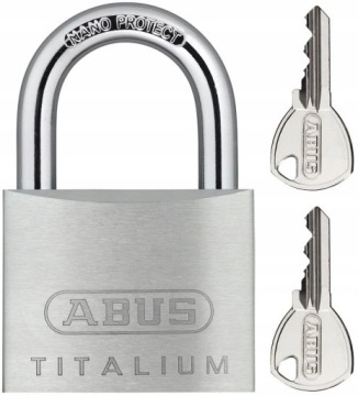 KŁÓDKA ABUS TITALIUM 727 50MM NA KLUCZ