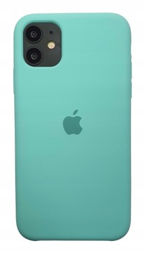 Чехол для iPhone 11 чехол силиконовый цвета + стекло