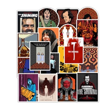 Наклейки Сияющие Сияющие Стэнли Кубрик Джек Николсон большой набор Ужасы
