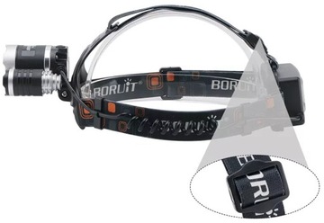 МОЩНАЯ ФАРА 3 x LED T6 АККУМУЛЯТОРНАЯ ФАРА CREE