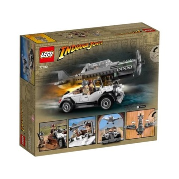 LEGO INDIANA JONES #77012 — Погоня на истребителе + подарочная сумка LEGO