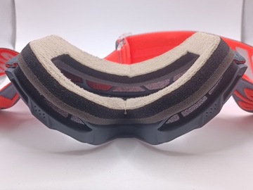 GOOGLE 100% ACCURI OTG МОТОЦИКЛ ЧЕРНЫЙ И ОРАНЖЕВЫЙ