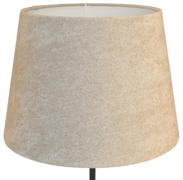 Abażur Do Lampy Klosz Stożek E27 SŁOMKOWO Beżowy 34x44 H29 BOUCLE VENOSA