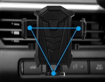 UCHWYT SAMOCHODOWY NA KOKPIT SZYBĘ Z REGULACJĄ HQ