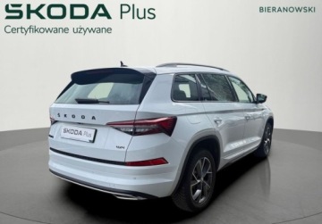 Skoda Kodiaq I SUV Facelifting 2.0 TDI SCR 200KM 2023 Skoda Kodiaq 2,0TDI Sportline 7 osoboey 4X4 DSG PL Salon FV23 2.0 Diesel, zdjęcie 6