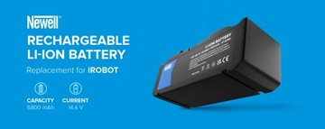 Аккумулятор Newell для iRobot Roomba J7 Series 6800 мАч