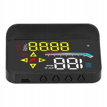 Auto OBD2 System GPS HUD Wyświetlacz HeadUp